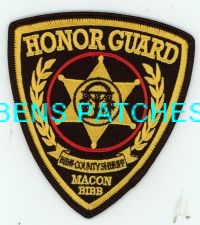 GEORGIA,MACON POLICE BIBB COUNTY SHERIFF HONOR GUARD 1